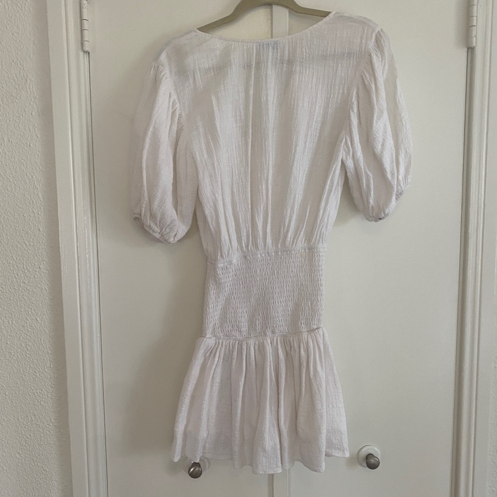 White Sabo Skirt Mini Dress - XS - Picture 6 of 12